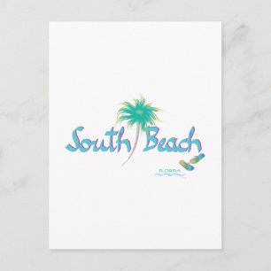Carte Postale South Beach, FL