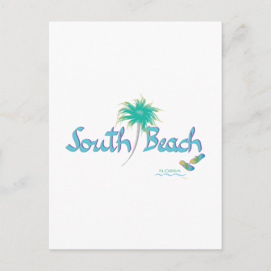 Carte Postale South Beach, FL (Devant)