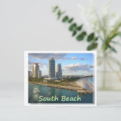 Carte postale South Beach Florida (Debout devant)