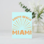CARTE POSTALE SOUTH BEACH MIAMI (Debout devant)
