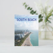 Carte Postale South Beach Miami Floride Shoreline (Debout devant)