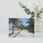 Carte Postale South Beach Post 1 (Debout devant)