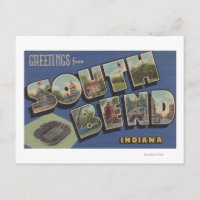 South Bend, Indiana - Scènes de grandes lettres