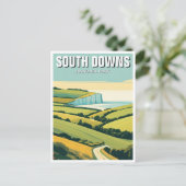 Carte Postale South Downs National Park Angleterre (Debout devant)