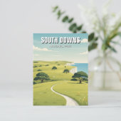 Carte Postale South Downs National Park Angleterre (Debout devant)
