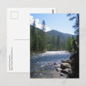 Carte Postale South Fork Kings River, King's Canyon, CA (Devant / Derrière)