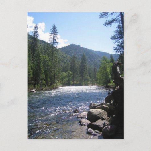 Carte Postale South Fork Kings River, King's Canyon, CA (Devant)