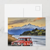 Carte Postale South Island NZ (Devant / Derrière)