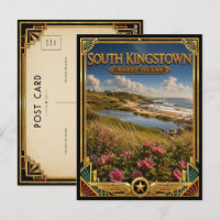 South Kingstown Rhode Island Art Déco Vintage Or D