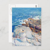 Carte Postale South Ledges, Appledore par Childe Hassam (Devant / Derrière)