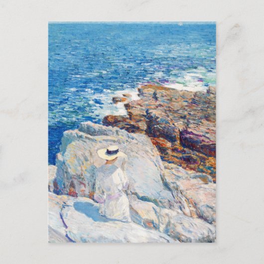 Carte Postale South Ledges, Appledore par Childe Hassam (Devant)