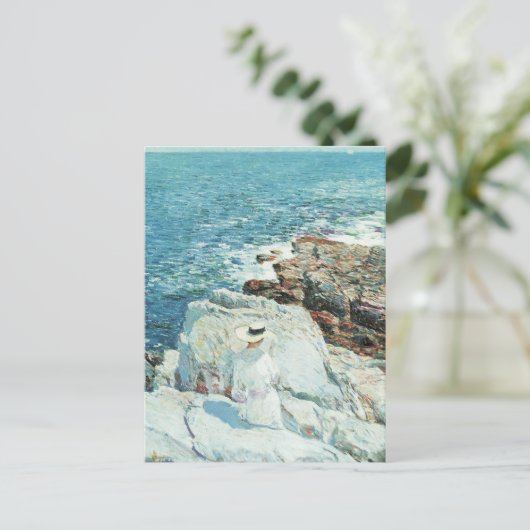 Carte Postale South Ledges, Appledore par Frederick Childe Hassa (Debout devant)