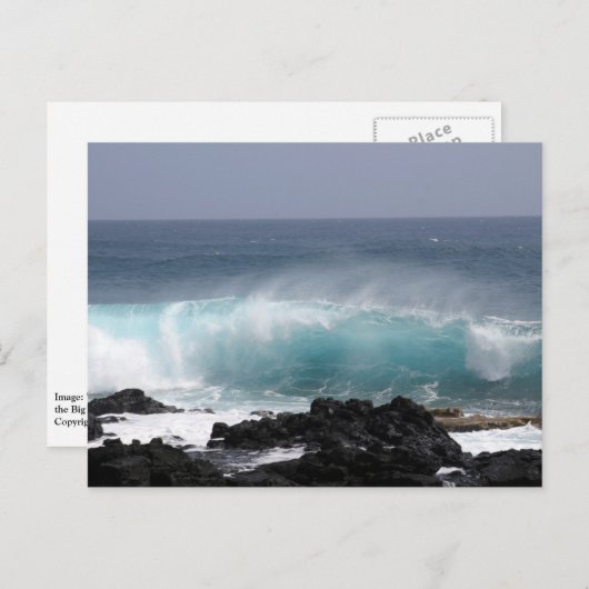 Carte Postale South Point Wave, Hawaii (Devant / Derrière)