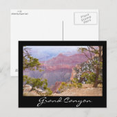 Carte Postale South Rim Grand Canyon (Devant / Derrière)
