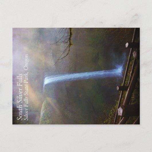Carte Postale South Silver Falls (Devant)