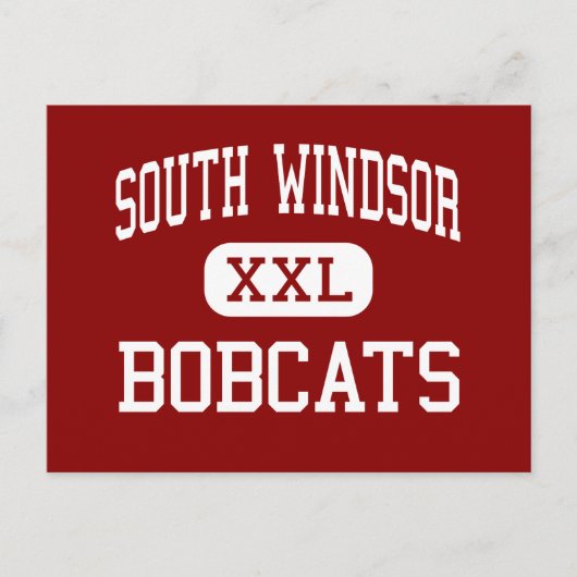 Carte Postale South Windsor - Bobcats - High - South Windsor (Devant)