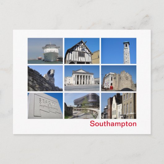 Carte Postale Southampton (Devant)
