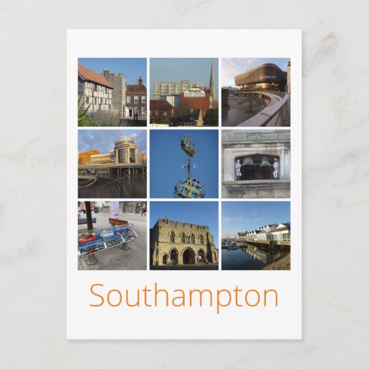 Carte Postale Southampton (Devant)