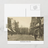 Carte Postale Southampton, au-dessus de Bar (Devant / Derrière)