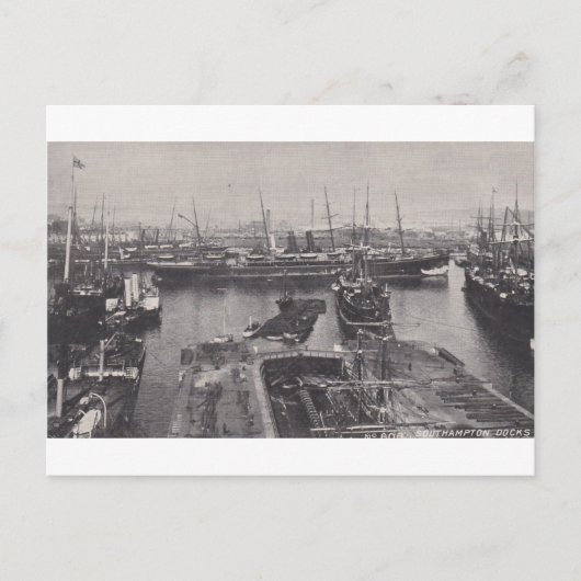 Carte Postale Southampton Docks 1905 (Devant)