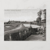 Carte Postale Southmill lock, Bishop's Stortford, Royaume-Uni (Devant)