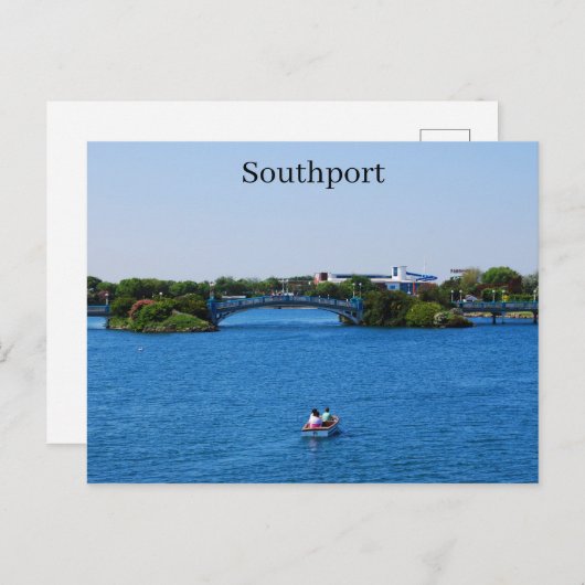 Carte Postale Southport (Devant / Derrière)