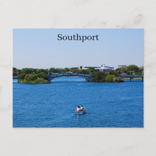 Carte Postale Southport (Devant)