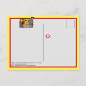 Carte Postale Southwest Arizona Rabbit Quail Desert Souvenir (Dos)