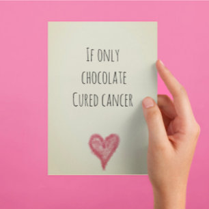 Carte Postale Soutien et encouragement en matière de cancer