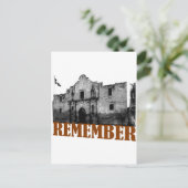 Carte Postale Souvenez-vous de l'Alamo (Debout devant)