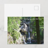 Carte postale Souvenir de Bash Bish Falls (Devant / Derrière)