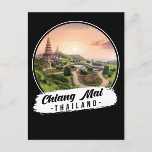 Carte Postale Souvenir de Chiang Mai Thaïlande