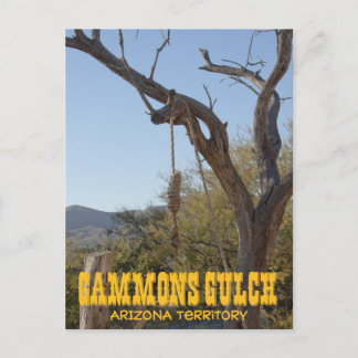 Carte postale souvenir de Gammons Gulch