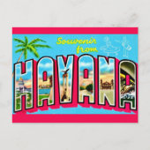 Carte postale souvenir de La Havane Cuba (Devant)