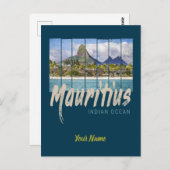 Carte Postale Souvenir de l'Indian (Devant / Derrière)