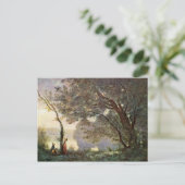 Carte Postale Souvenir De Mortefontaine Par Corot Jean-Baptiste- (Debout devant)