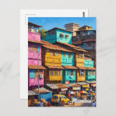 Carte Postale Souvenir de Mumbai (Devant / Derrière)