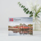 Carte Postale Souvenir de Norvège (Debout devant)