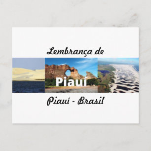 Carte postale souvenir de Piauí