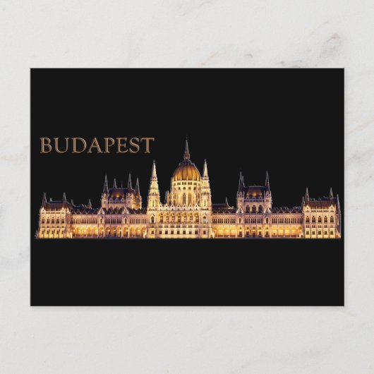 Carte Postale Souvenir de voyage de Budapest (Devant)