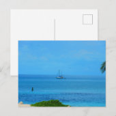 Carte Postale Souvenir des îles Bahama (Devant / Derrière)