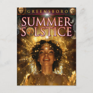Carte Postale Souvenir du Greensboro Summer Solstice 2024