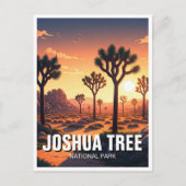 Carte Postale Souvenir du parc national Joshua Tree (Devant)