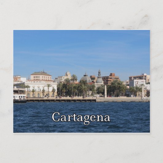 Carte Postale souvenir et cadeau de Carthagène (Devant)