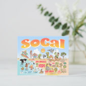 Carte postale Souvenir SoCal (Debout devant)