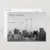 Carte Postale souvenir toujours (Devant / Derrière)