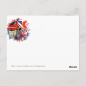 Carte Postale Souvenirs britanniques (Dos)