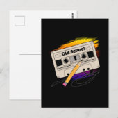 Carte Postale Souvenirs de l'ancienne école (Devant / Derrière)