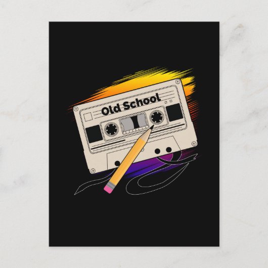 Carte Postale Souvenirs de l'ancienne école (Devant)