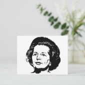 Carte Postale Souvenirs de Margaret Thatcher (Debout devant)